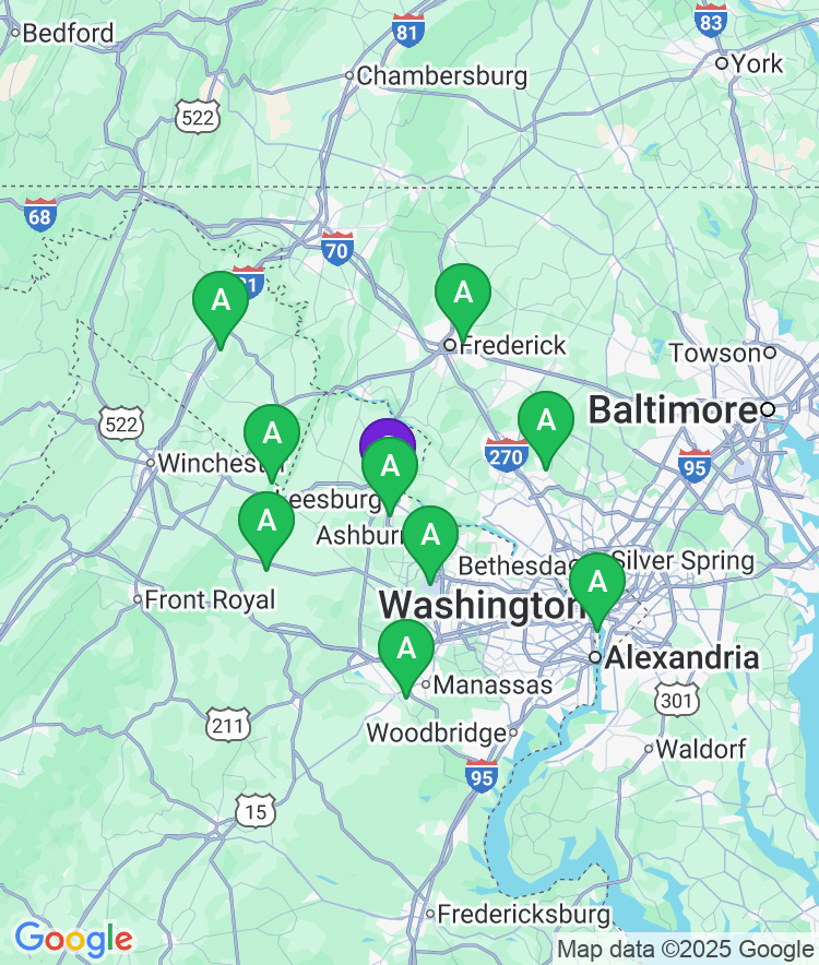 Leesburg Available Airport Options